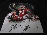 DALVIN TOMLINSON SIGNED 8X10 PHOTO JSA COA