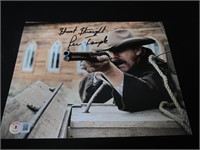 LEW TEMPLE SIGNED 8X10 PHOTO BAS COA