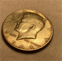 1064 Kennedy Half Dollar Coin