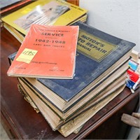 (5) Vintage Automotive Repair Manuals