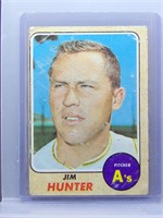 Jim Catfish Hunter 1968 Topps