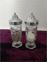 Princess House Salt and Pepper Shakers