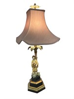 Asian Female Figural Lamp