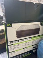 Quest Elevated Queen Air Bed with Tritech Support