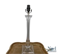 VTG Clear Acrylic Table Lamp