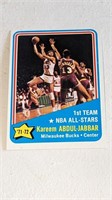 1972 73 Topps Basketball #163 Kareem Abdul Jabbar