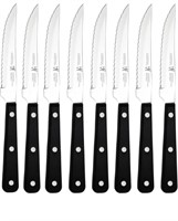 HENCKELS Razor-Sharp Steak Knife Set of 8, G