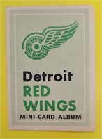 Detroit Red Wings 1969-70 OPC Team Booklet Insert