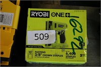 ryobi 18V crown staplers (tool only)