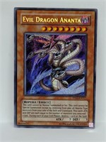 1996 YuGiOh! Card- 1996  Evil Dragon Ananta Foil