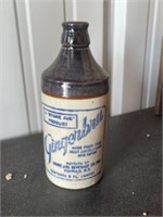 Vintage Gingerbru Stoneware Bottle