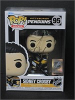 SIDNEY CROSBY SIGNED FUNKO WITH COA