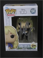 MILEY CYRUS SIGNED FUNKO WITH COA