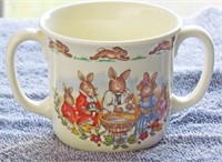 Vintage "Bunnykins" Christening Cup