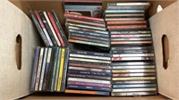Box lot of cds