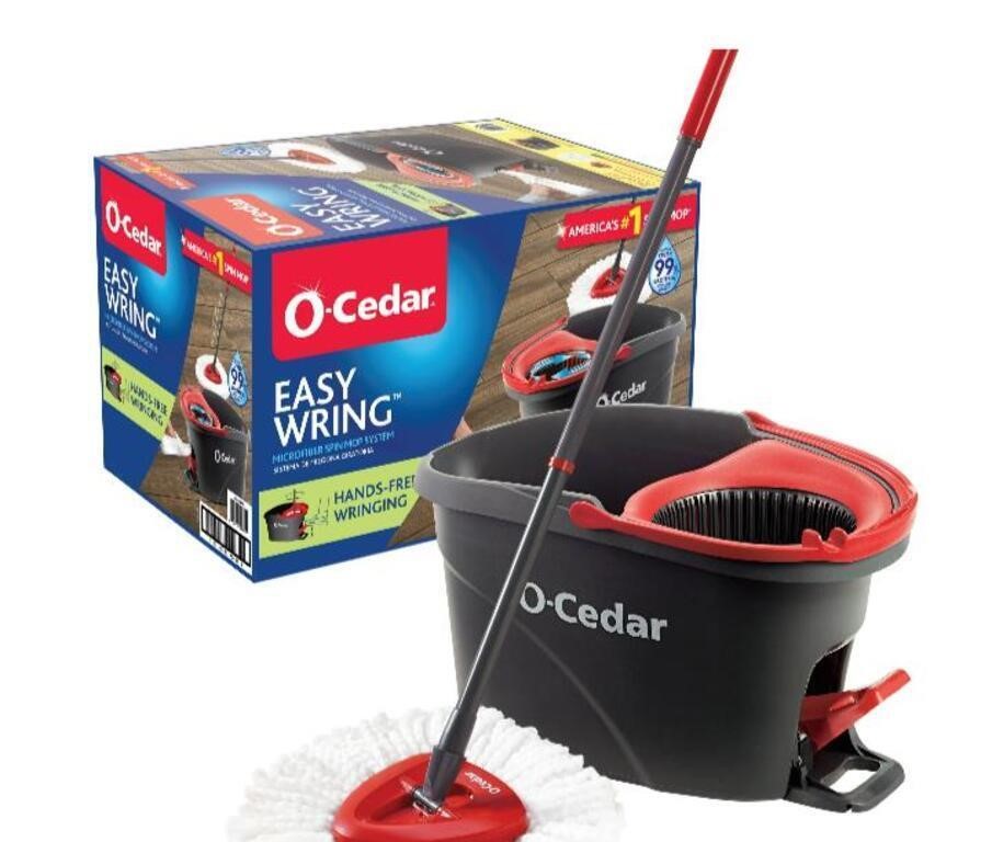 O-Cedar EasyWring Spin Mop & Bucket System