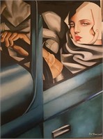 Marcand Original Oil On Canvas "Smooth Operator"