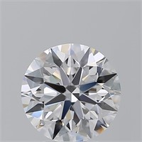 3.08 Ct D/FL Round Diamond GIA Graded