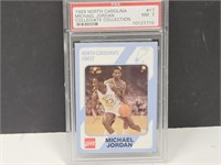 Michael Jordan 1989 UNC PSA 7