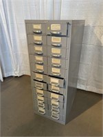 22-Drawer File Cabinet