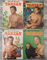 Vintage Edgar Rice Burroughs' "Tarzan" Comic Books
