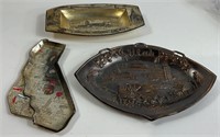 Collectible Metal Ash Trays