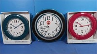 Cocal Cola Quartz Clock, 2 Chaney Quartz Clocks