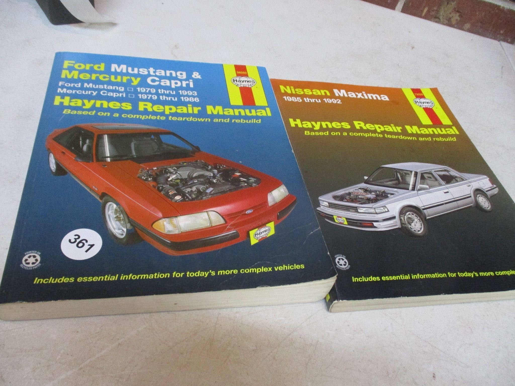 Ford & Nissan Auto Repair Manuals