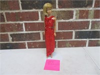 1958 Barbie Doll on Stand