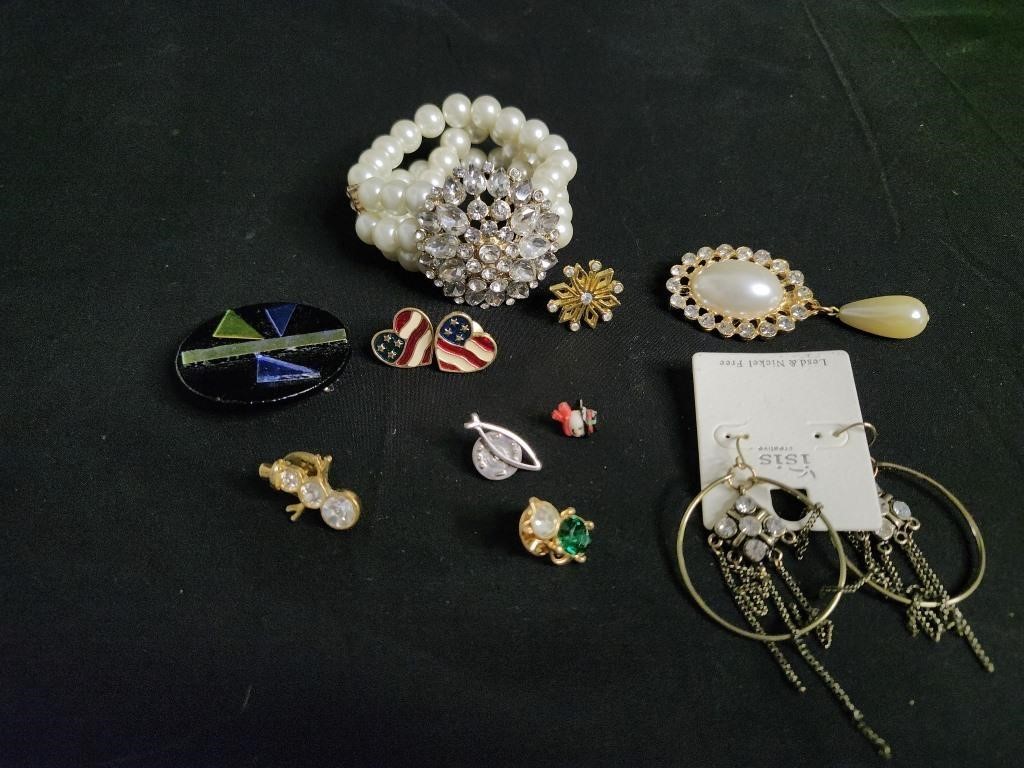 Costume Jewelry - Rings, Necklaces, pins New & Old