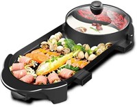 SEAAN Electric Grill Indoor Hot Pot