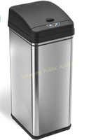 iTouchless Stainless Steel 13 Gallon Trash Can *