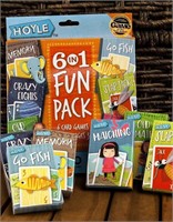 Hoyle 6 in 1 Fun Pack - Kids Card Games