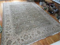 Wool Area Rug from Mt.View Int.-Exc. Cond-95x126"