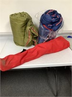 2 Sleeping Bags and Camping Chair   NOT SHIPPABLE