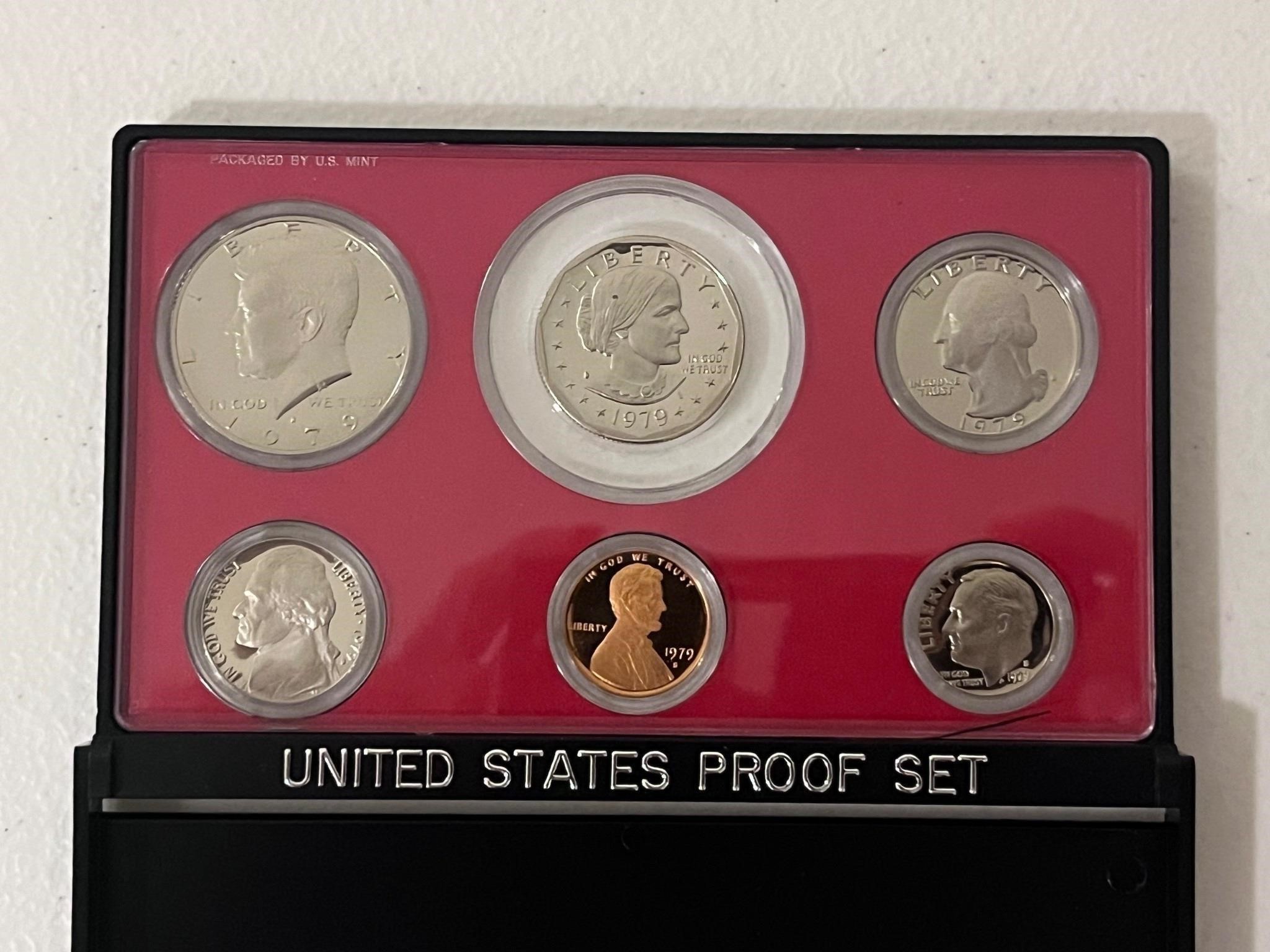 1979 US Mint Set with Susan B Anthony