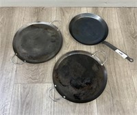 Trio of Kitchen Pans