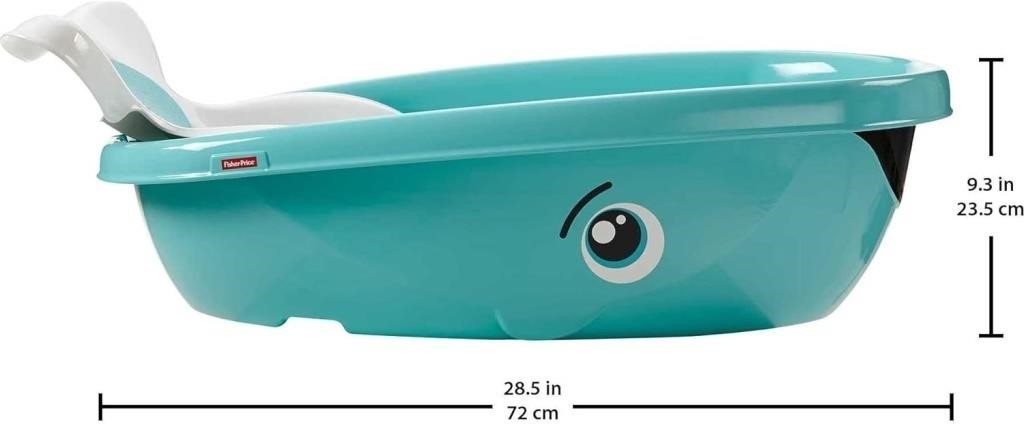 Fisher-Price Baby to Toddler Bath Whale of a Tub