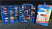 Hot Wheels Pullman Case & 96 Toy Cars