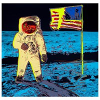 Andy Warhol "Moonwalk" Limited Edition Silk Screen