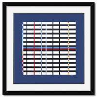 Yaacov Agam- Silkscreeen Serigraph "Homage to Mond