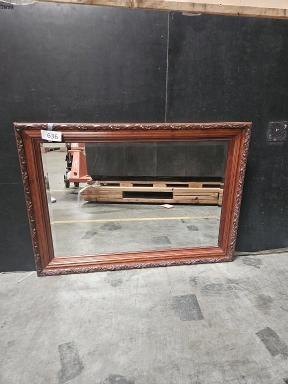 Beautiful Carved Wood framed Mirror