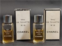 Chanel No 19 Perfume Bottles in Box