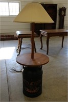Cream Can Table Lamp