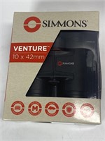 Simmons Venture Binoculars 10 X 42 MM New in Box