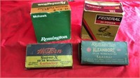 Vintage Ammo Boxes