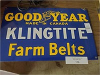 Goodyear Farm Belt Sign