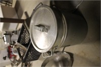 large kitchen pot and steamer pot