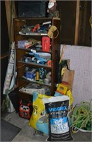 Corner Lot With Shelf, Hardware, Garage Items More