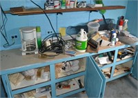 Contents of Basement Workbench Area
